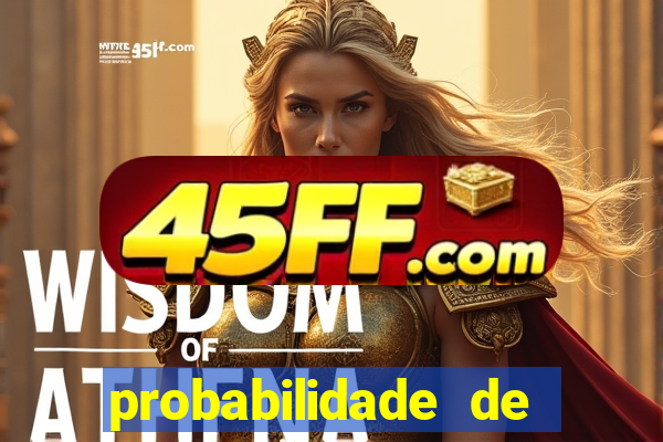 probabilidade de jogos de futebol de hoje